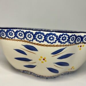 Temp-Tations Blue and Yellow Floral Bakeware